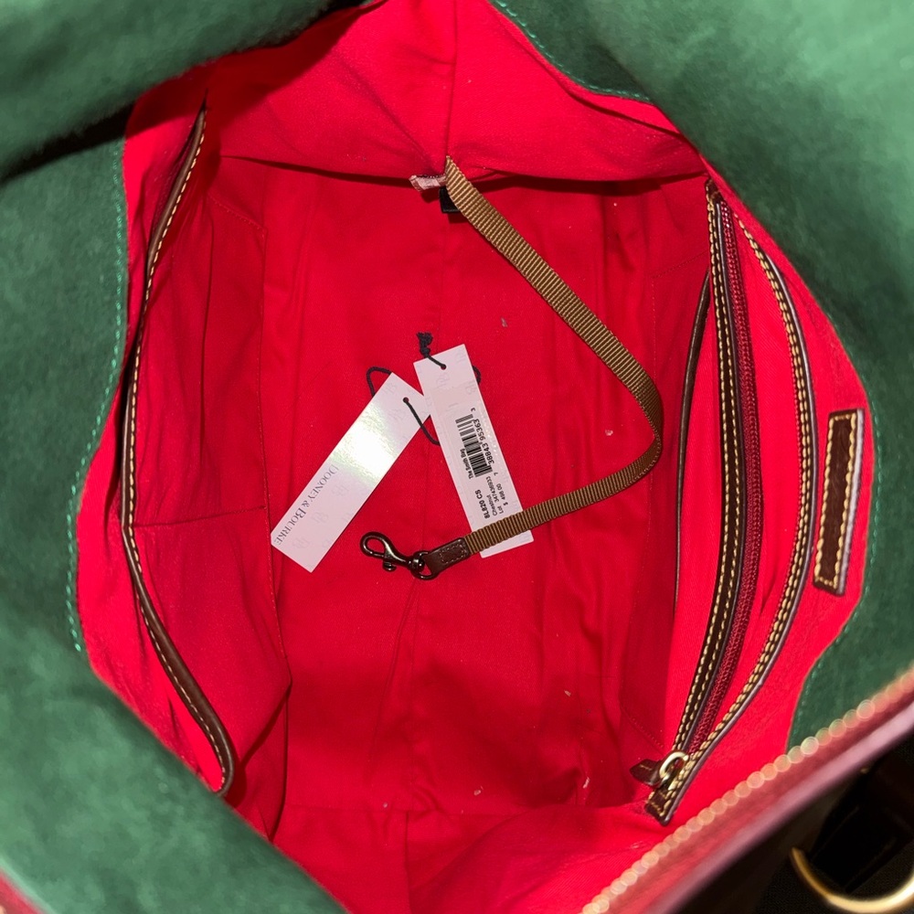 Dooney & Bourke Florentine Chestnut Smith Bag - Picture 8 of 10
